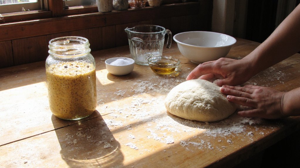 500g flour 20 starter