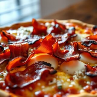 Bacon Pizza Recipe: Crispy Bacon and Cheese