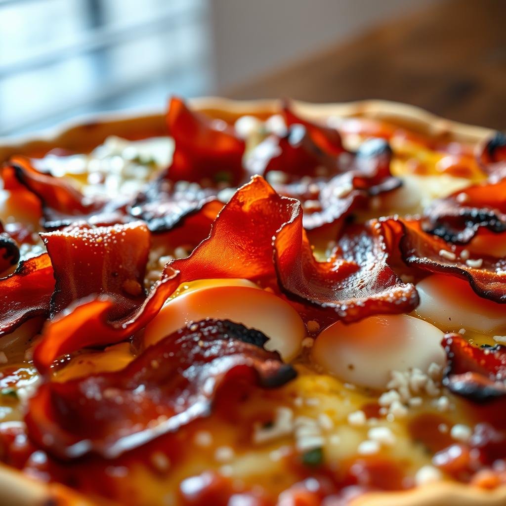 Bacon Pizza Recipe: Crispy Bacon and Cheese