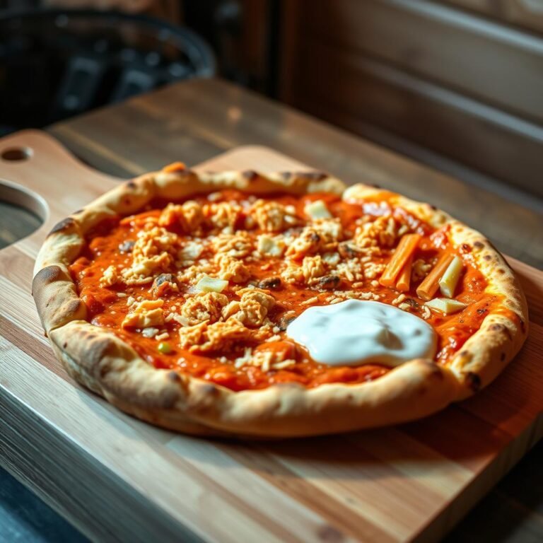 Buffalo Chicken Pizza: Spicy and Tangy Recipe