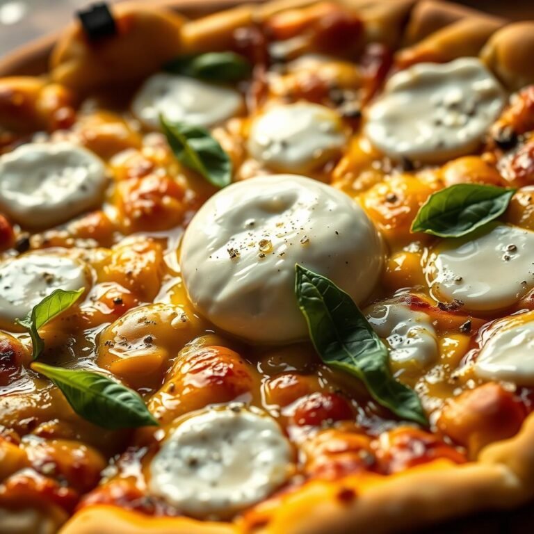 Burrata Pizza Recipe: Creamy Burrata Cheese Pizza