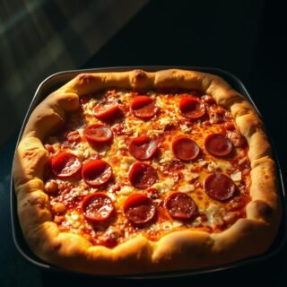 Detroit Style Pizza Recipe: Square Pan Pizza (2025 Hottest Style!) ⭐ #1 TREND