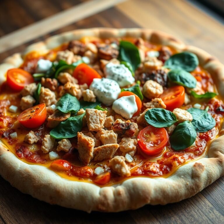 Protein Pizza Recipe: High Protein Fitness Pizza