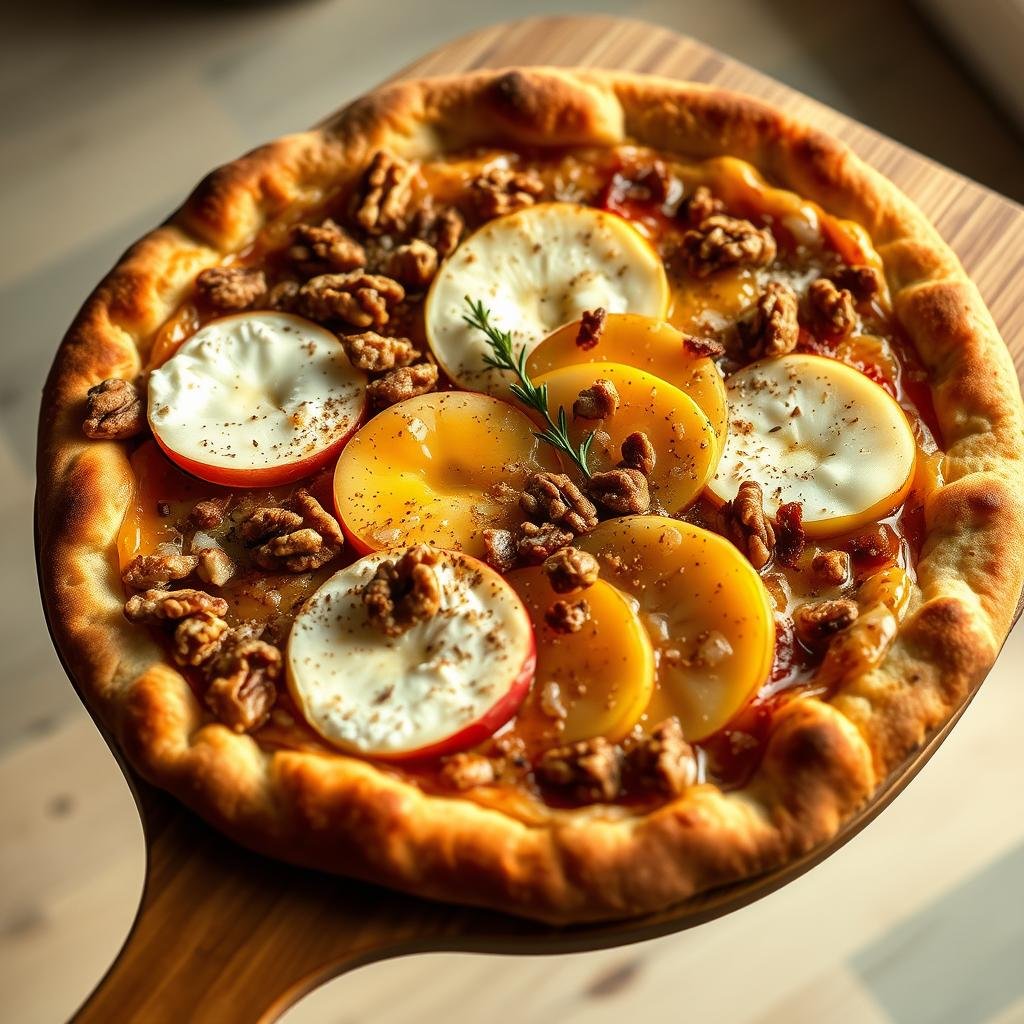 flavor boosts brie apple pizza