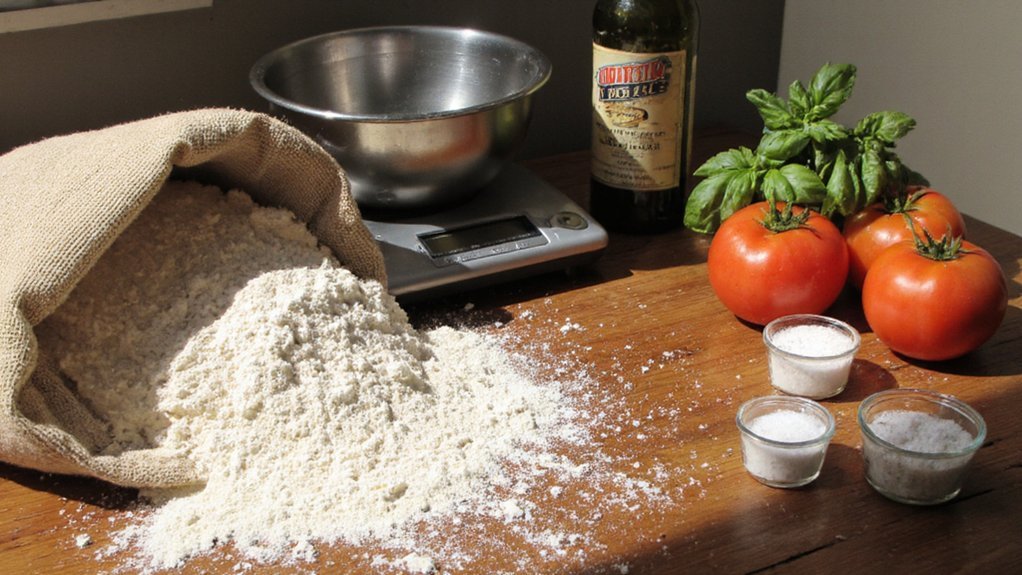 flour protein yeast salt precision