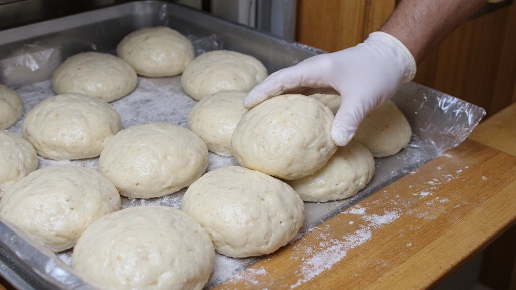 freeze dough control fermentation