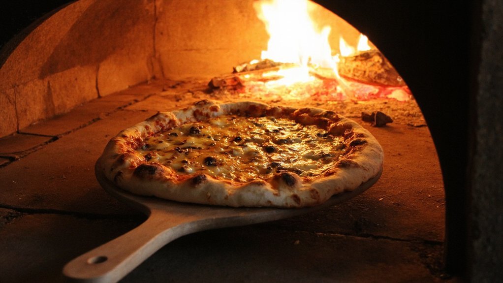 high heat rapid thin crust baking