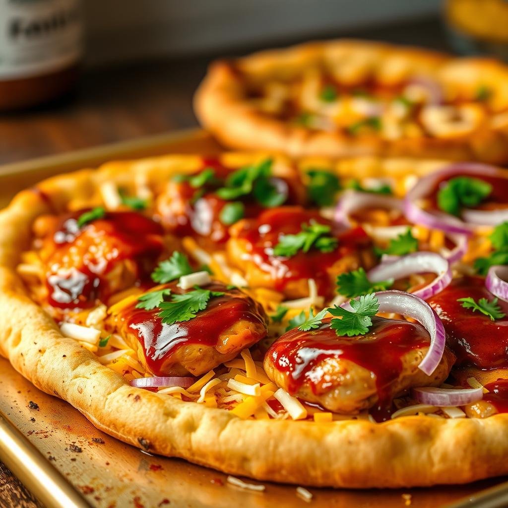 how to make bbq chicken pizza