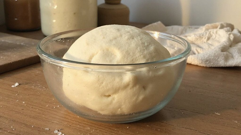 optimal pizza dough rising