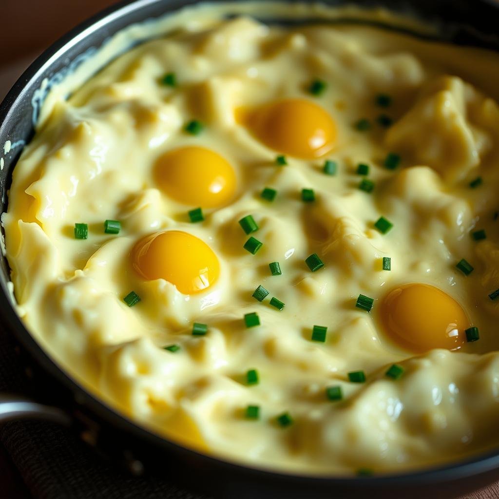 soft-scrambled eggs