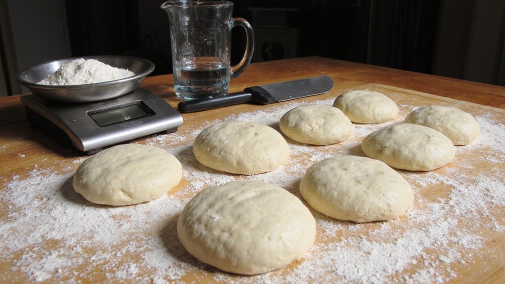 stiff dough crisp crusts