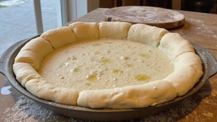 thick airy detroit style dough