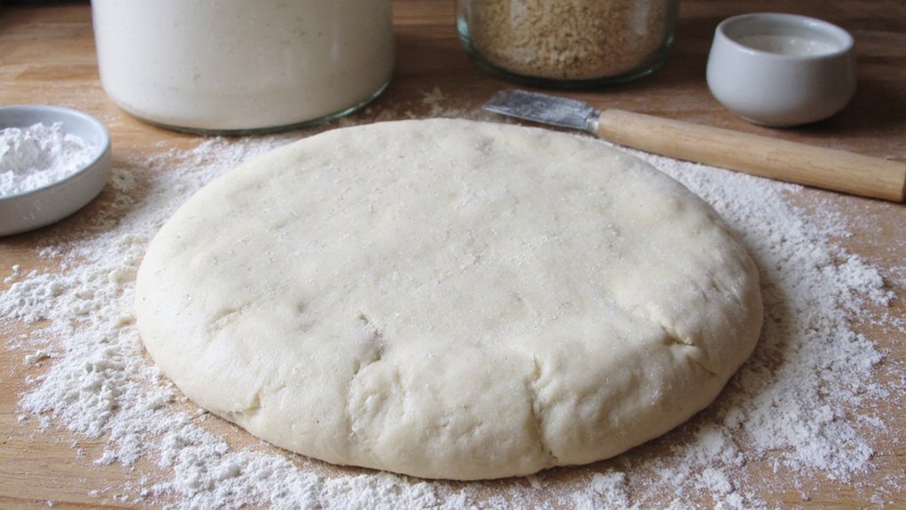 weak gluten and fermentation