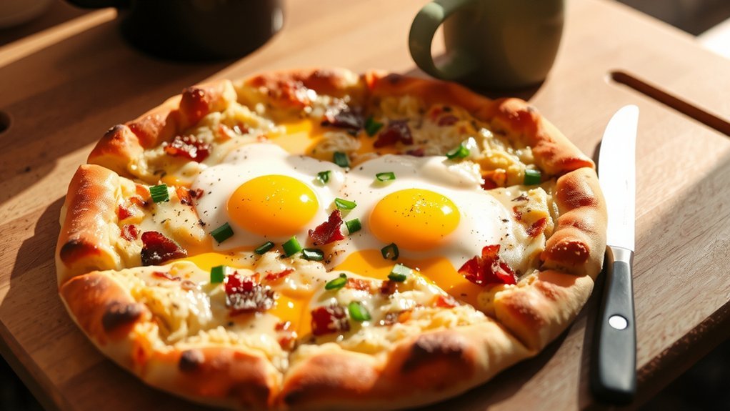 balanced toppings crisp crust