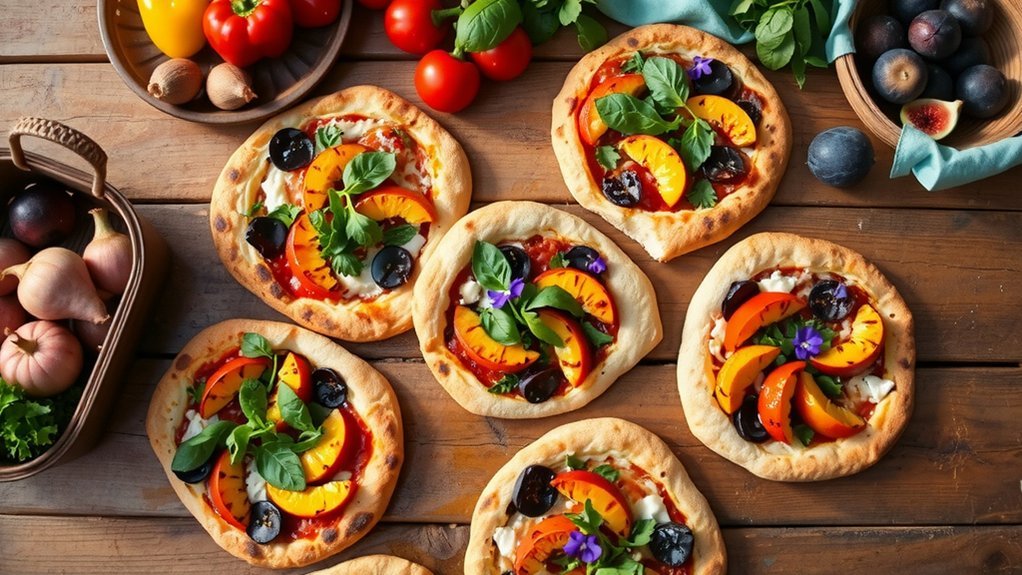 california style gourmet pizza toppings