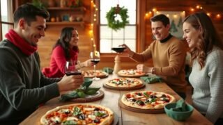 christmas eve pizza night