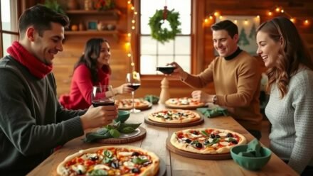 christmas eve pizza night