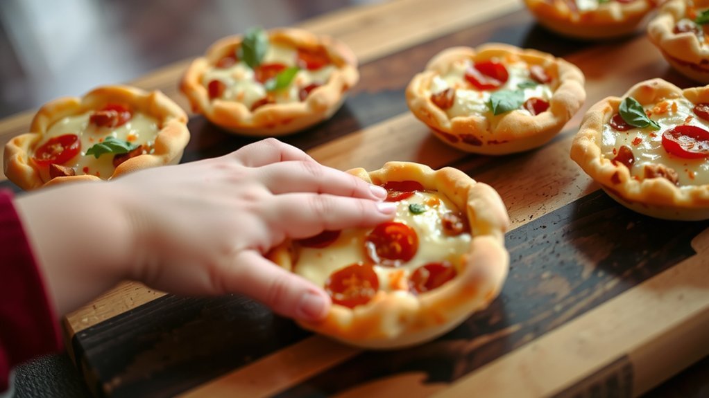 crisp even mini crusts