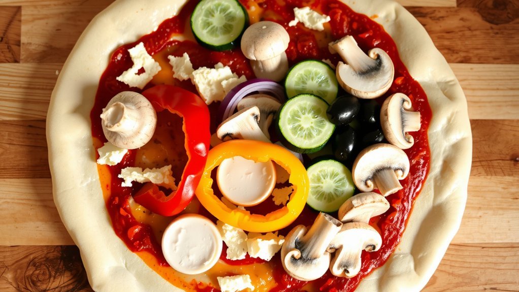 crisp toppings hold shape