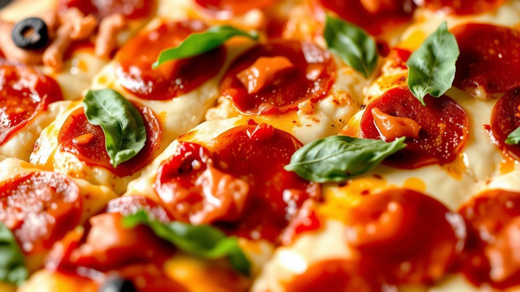 crispy crust balanced toppings