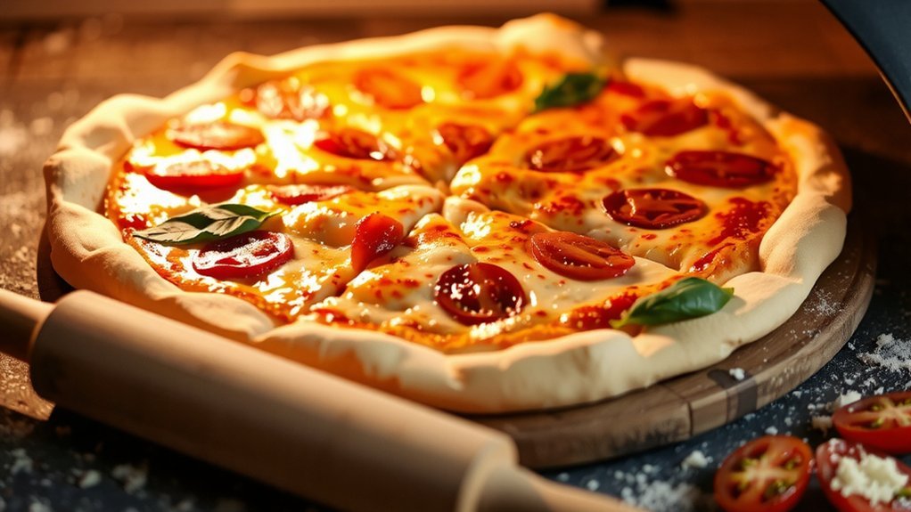 dock preheat bake rotate