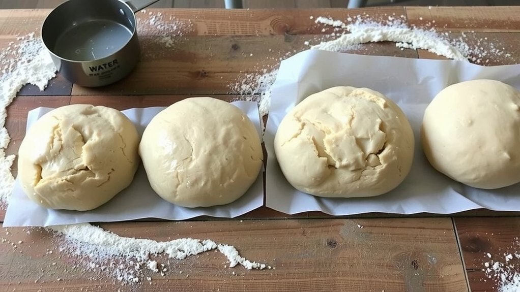 dough hydration shapes crust