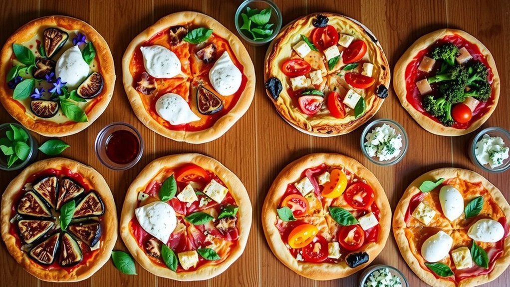 gourmet pizza toppings list