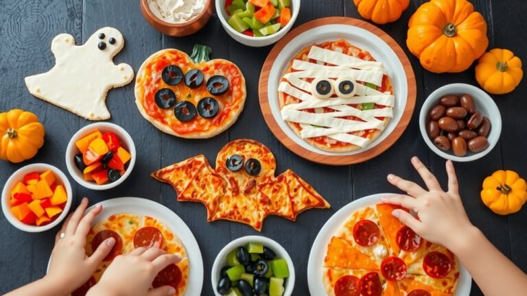 halloween pizza party ideas