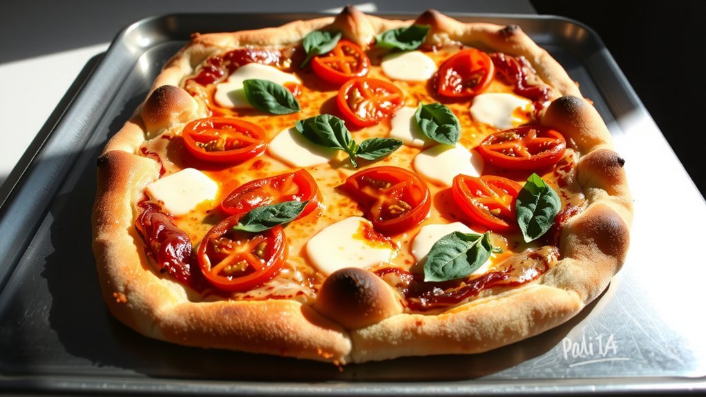 high heat bake crackly crust