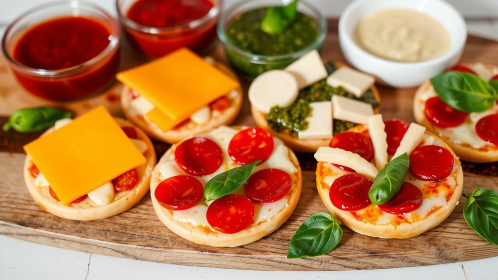 kids pizza flavor experimentation