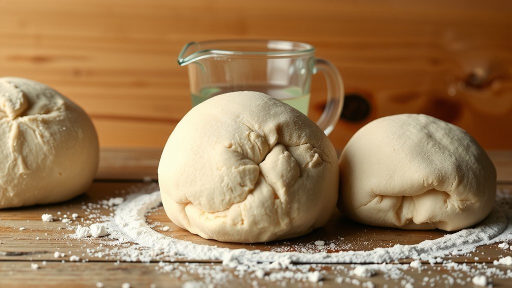 moisture shapes dough texture