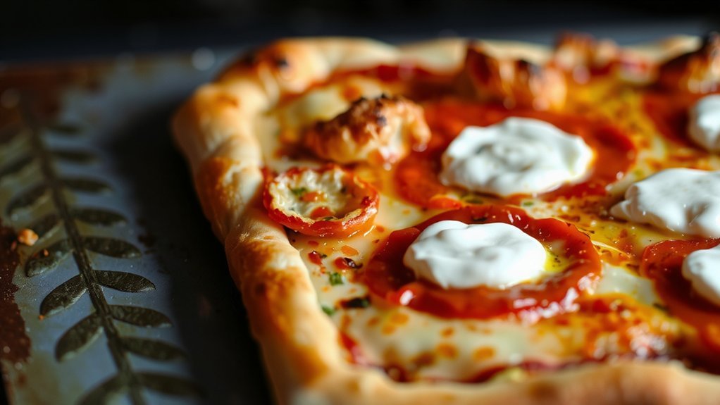 oven hot pan crackle