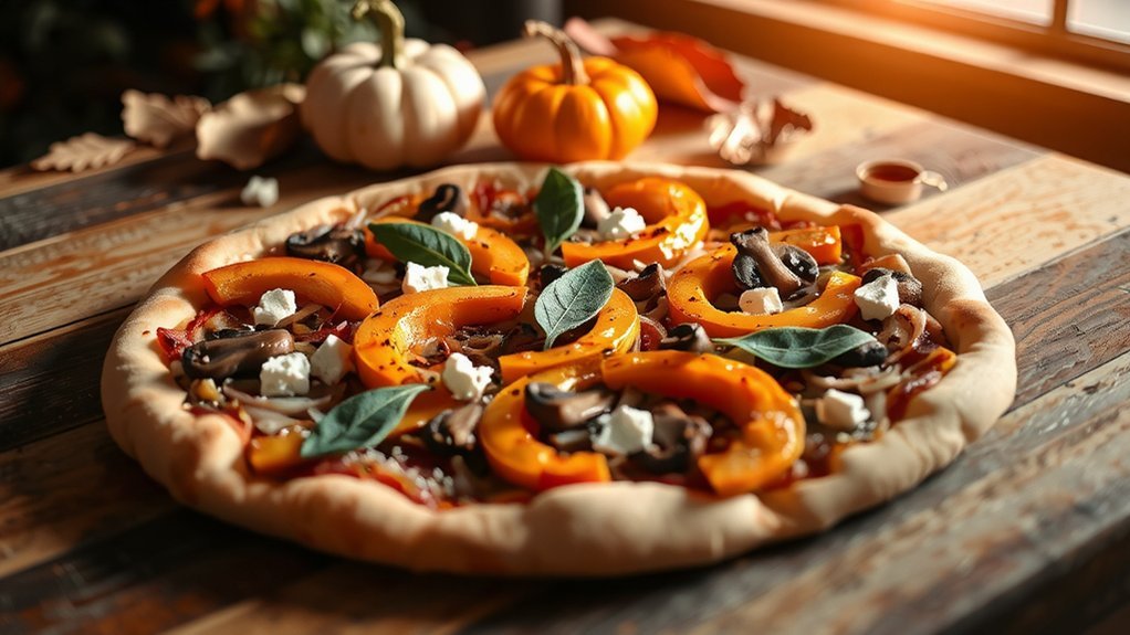 pumpkin spice cranberry glaze