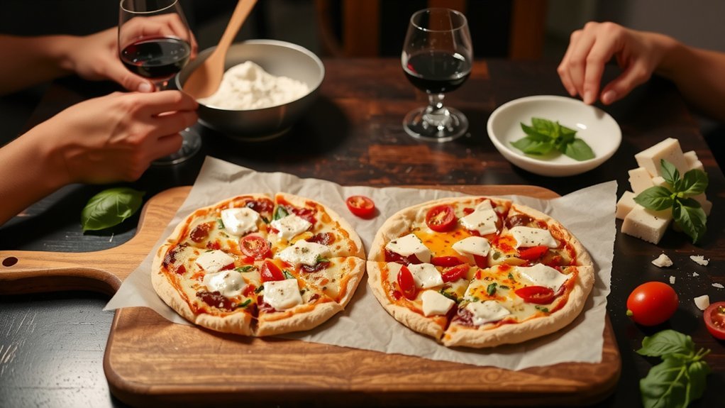 quick mix then rest improves texture