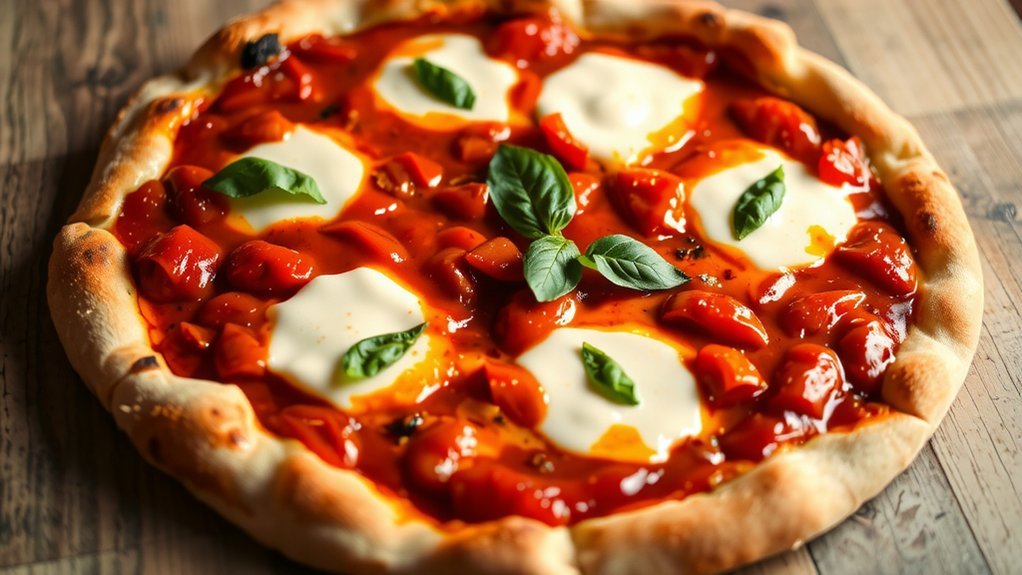 rich tomato sauce simmering