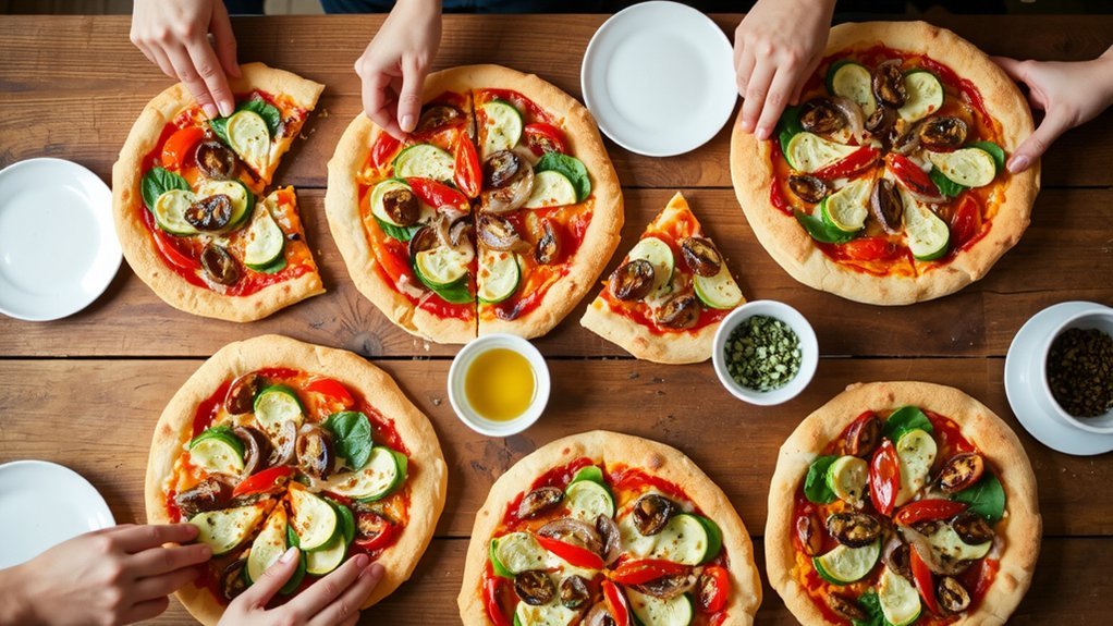 veggie forward pies for stretch