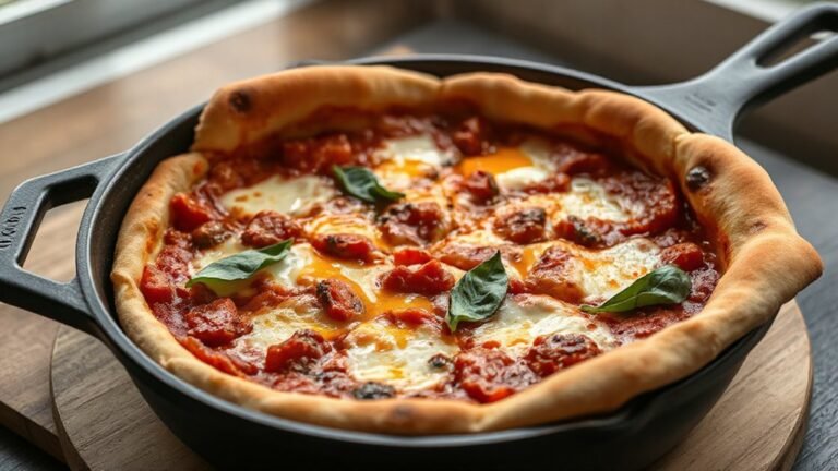 authentic deep dish pizza