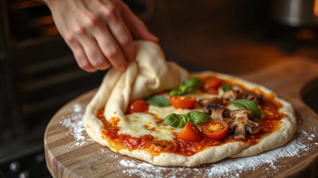 bake delicious vegan pizza