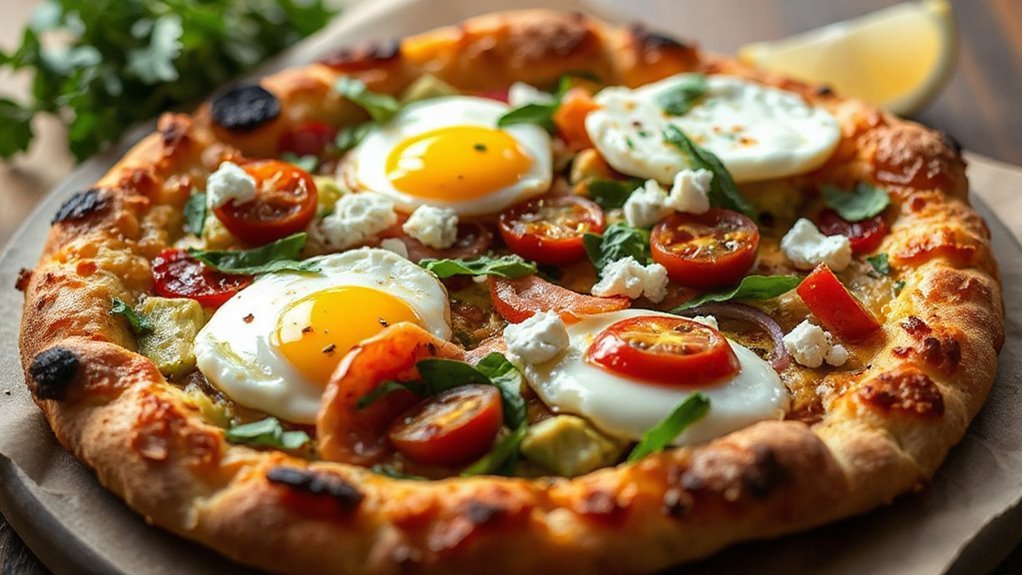 creative breakfast pizza toppings