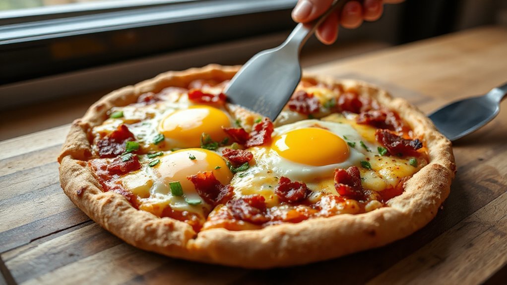 creative breakfast pizza variations