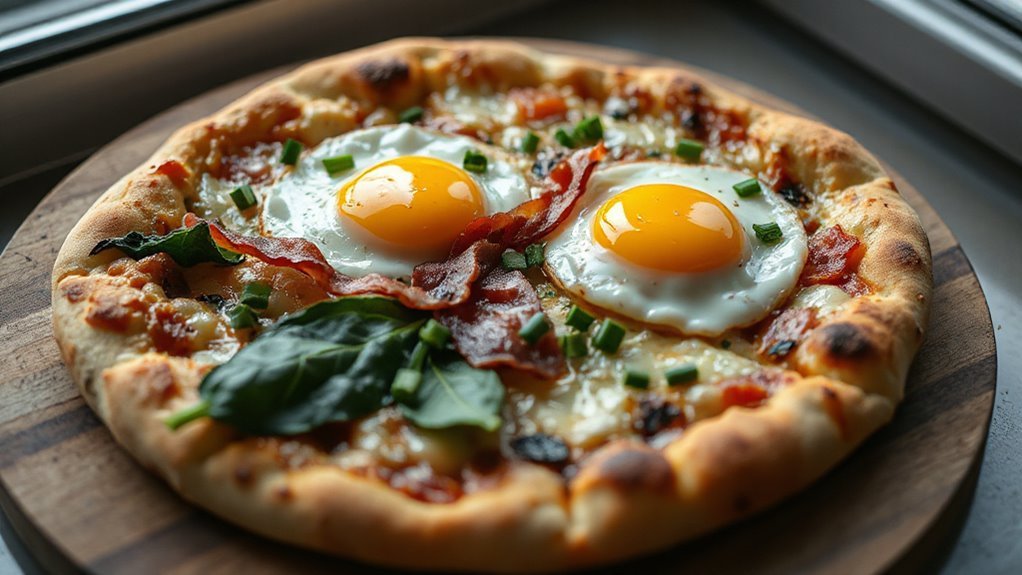 creative breakfast pizza variations