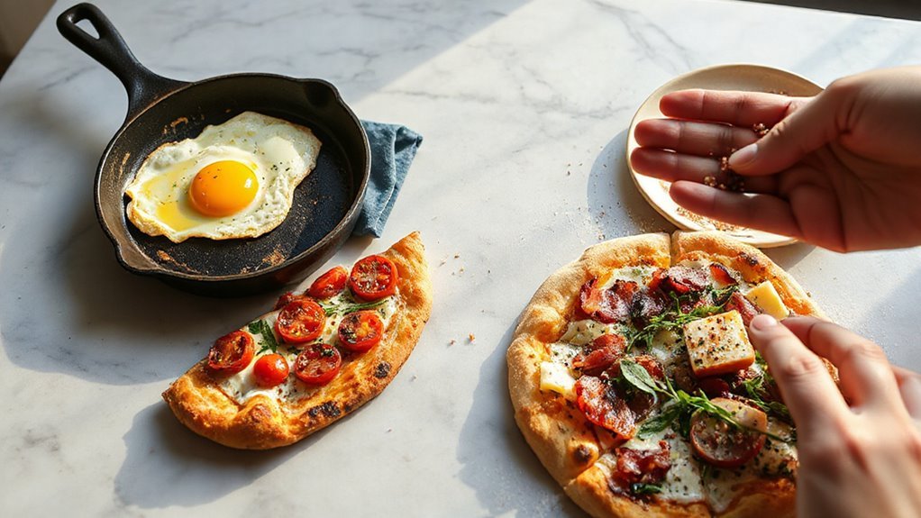 creative breakfast pizza variations