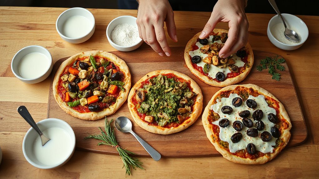 customize your vegan pizza