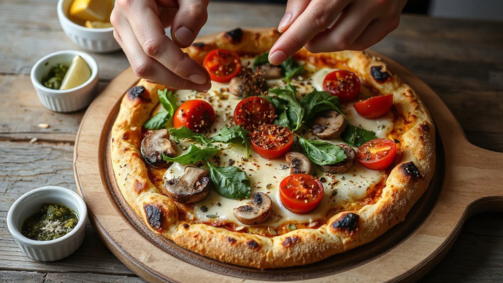 customize your vegan pizza