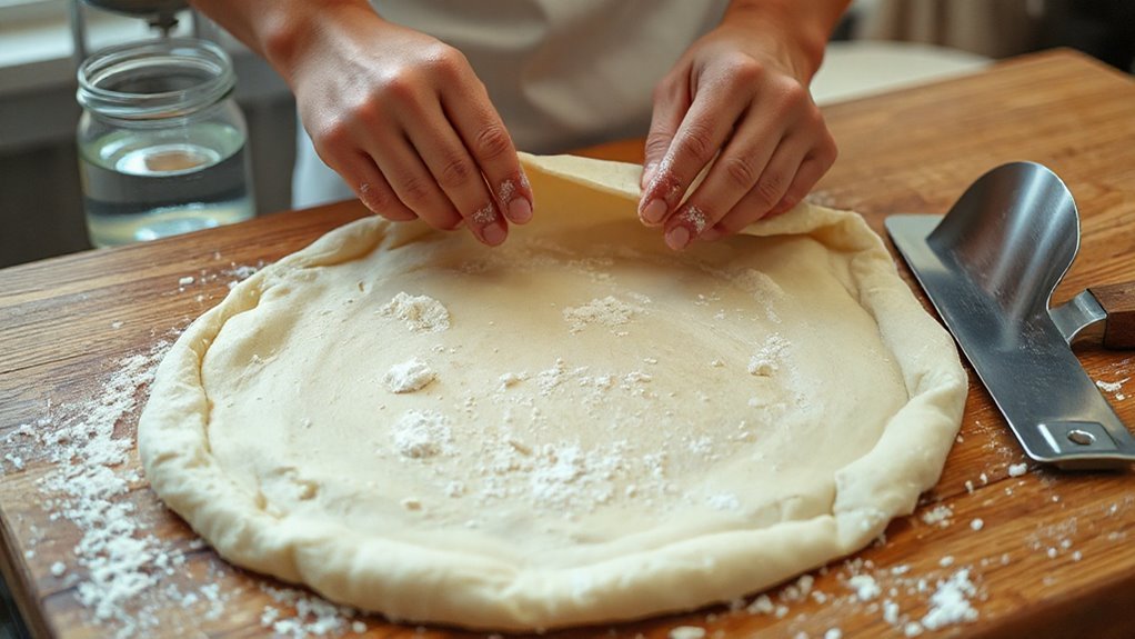 dough preparation and kneading