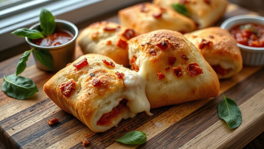 easy homemade pizza rolls