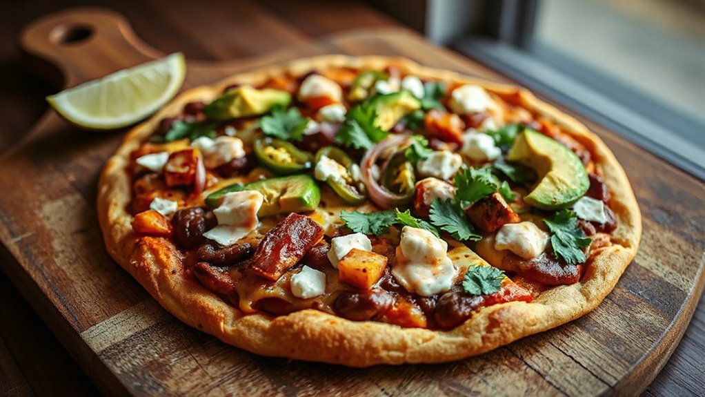 impressive mexican pizza toppings