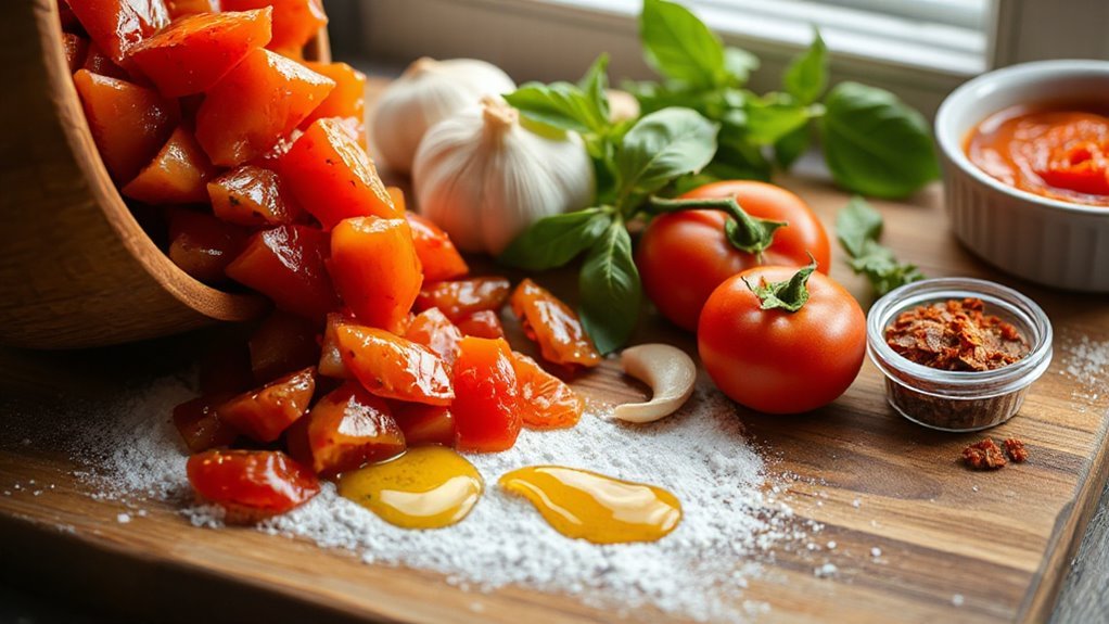 key ingredients for pizza sauce