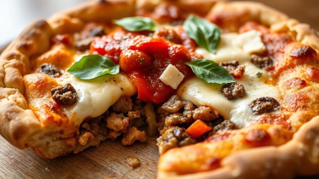 layer toppings for flavor