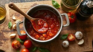 making delicious pizza sauce